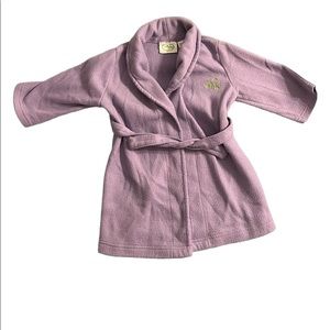 Disney Fairies Lavender Purple Tink Robe toddler size 2T